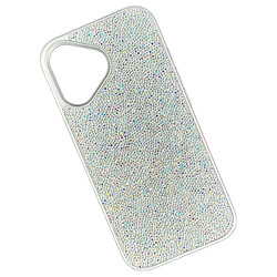 Чохол (накладка) Apple iPhone 17, Swarovski Diamonds, Срібний
