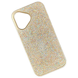 Чехол (накладка) Apple iPhone 17, Swarovski Diamonds, Золотой