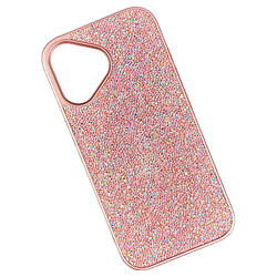 Чохол (накладка) Apple iPhone 17, Swarovski Diamonds, Рожевий
