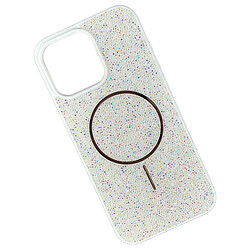 Чехол (накладка) Apple iPhone 17 Air, Swarovski Diamonds, MagSafe, Белый
