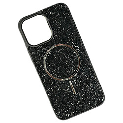 Чехол (накладка) Apple iPhone 17, Swarovski Diamonds, MagSafe, Черный