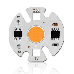 COB светодиод 10W Белый теплый 220V AC 32мм