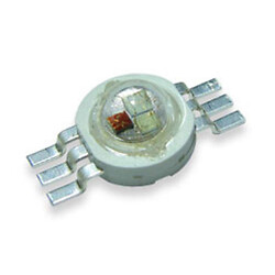 Светодиод Emitter 1W RGB 620/520/460nm