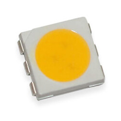 Світлодіод SMD 5050 Білий Теплий 2800-3000K, 24-26LM, 3.0-3.2V