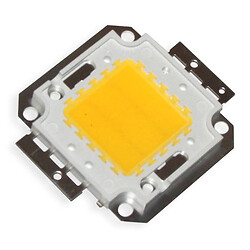 COB светодиод 20W Белый теплый 3050-3250K, 30-34V, 600mA, 30 mil