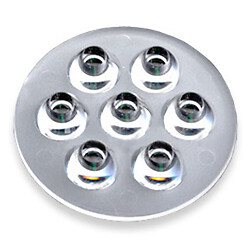 7х1W Линза-отражатель для 7х1W LED прозрачная
