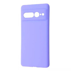 Чохол (накладка) Pixel 7 Pro, Wave Full Silicone, Light Purple, Фіолетовий