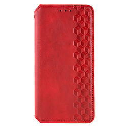 Чехол (книжка) Xiaomi 14T Pro, GETMAN Cubic, Красный