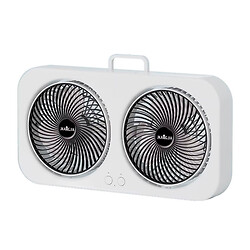 Настільний вентилятор F105 Dual-Fan Design, Чорний