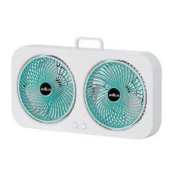 Настільний вентилятор F105 Dual-Fan Design, Зелений