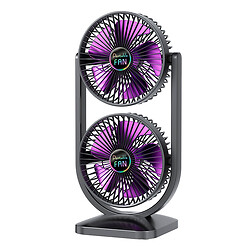 Вентилятор настольный S30 Dual-Fan, Черный