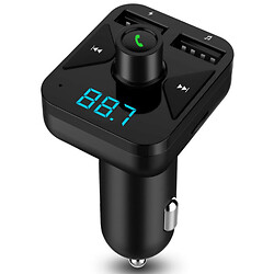 FM-трансмітер автомобільний BT16, bluetooth, LED