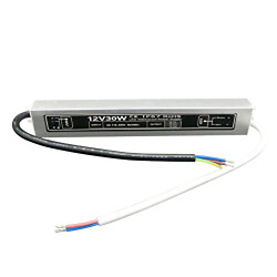 Адаптер для світлодіодних стрічок 12V 2.5A 30W IP67