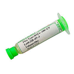 Флюс-гель малозалишковий RMA-100-UV [10 мл] (БІЛИЙ RMA-223)