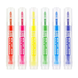 Набір маркерів для виділення тексту ( highlighter ) G-0517Т, 6 кольорів, 5мм