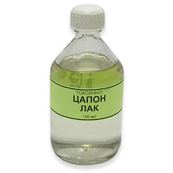 Лак ЦАПОН бесцветный [100 мл]