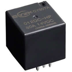Реле QY307A-012DC-HP 80A 1A coil 12VDC PCB-type-1