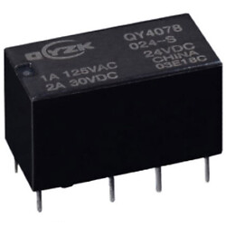 Реле QY4078-005DC-2ZS 2A 2C coil 5V