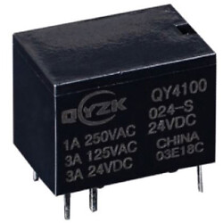 Реле QY4100-003DC-ZS3 3A 1C coil 3V 0.2W