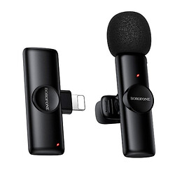 Микрофон петличный Borofone BFK16 Winner, Черный