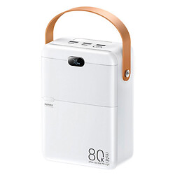 Портативна батарея (Power Bank) Remax RPP-118 Piloteer, 80000 mAh, Білий