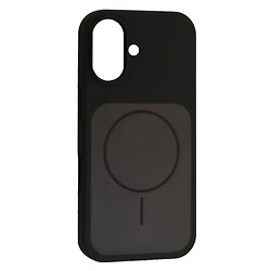Чехол (накладка) Apple iPhone 17, Air Beats Two Colors, MagSafe, Charcoal Grey-Black, Серый