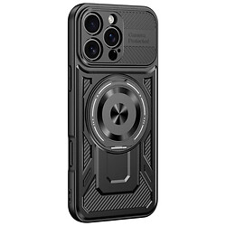 Чехол (накладка) Xiaomi Redmi Note 15 Pro, Armor Rotating Magnetic, MagSafe, Черный