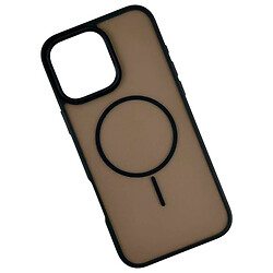 Чехол (накладка) Apple iPhone 13, Air Beats Matte Color, MagSafe, Черный
