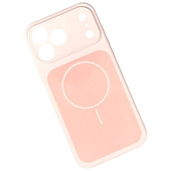Чехол (накладка) Apple iPhone 13, Silicone Case Vision, MagSafe, Soft Pink, Розовый