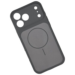 Чехол (накладка) Apple iPhone 14 Pro, Silicone Case Vision, MagSafe, Charcoal Black, Черный