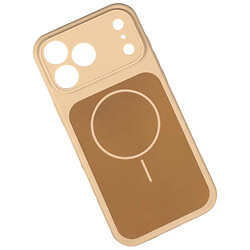 Чехол (накладка) Apple iPhone 15 Pro, Silicone Case Vision, MagSafe, Desert Gold, Золотой