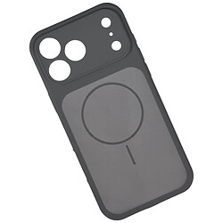 Чехол (накладка) Apple iPhone 16 Pro Max, Silicone Case Vision, MagSafe, Charcoal Black, Черный