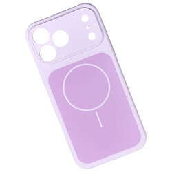 Чехол (накладка) Apple iPhone 16, Silicone Case Vision, MagSafe, Лиловый