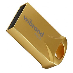 USB Flash Wibrand Hawk, 64 Гб., Золотой