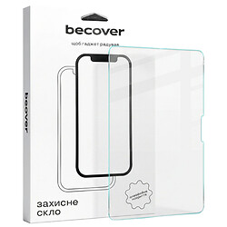 Защитное стекло Apple iPad Air 13 2026, BeCover, 3D, Прозрачный