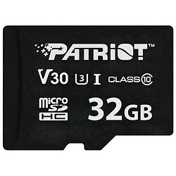 Карта пам'яті Patriot VX MicroSDHC, 32 Гб.