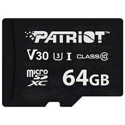 Карта пам'яті Patriot VX MicroSDXC, 64 Гб.