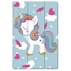 Чехол (книжка) Samsung Galaxy Tab A11, BeCover Smart, Unicorn, Рисунок