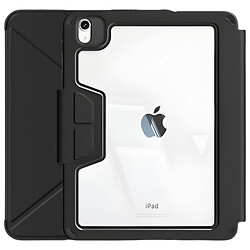 Чехол (книжка) Apple iPad Air 11 2026, BeCover Rugged Origami Transparent, Черный