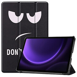 Чохол (книжка) Samsung X400 Galaxy Tab S10 Lite, BeCover Smart, Don't touch, Малюнок