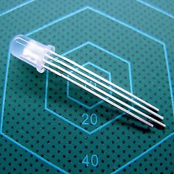 Светодиод 5mm WS2812D-F5