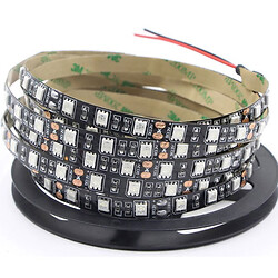 Світлодіодна стрічка SMD 5050 (60) IP24 Синій чорна основа