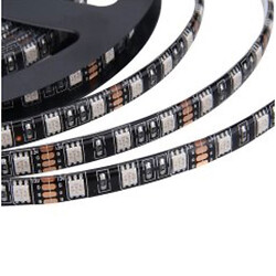 Светодиодная лента SMD 5050 (60) IP65 Красный черная основа