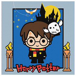 Набір для розпису по номерах для дітей WB "Harry Potter: Таємниці замку", 25х25см, Ідейка