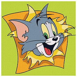 Набір для розпису по номерах для дітей WB "Tom and Jerry: Веселі пригоди", 25х25см, Ідейка