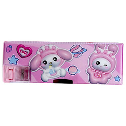 Пенал пластиковый с точилкой "MYMELODY, Мелоди / KUROMI, Куроми", Mic
