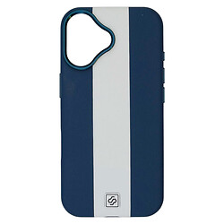 Чехол (накладка) Apple iPhone 16, Rally, MagSafe, Blue-White, Синий