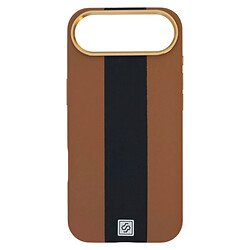 Чехол (накладка) Apple iPhone 17 Air, Rally, MagSafe, Brown-Black, Коричневый