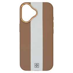 Чехол (накладка) Apple iPhone 17, Rally, MagSafe, Beige-White, Бежевый