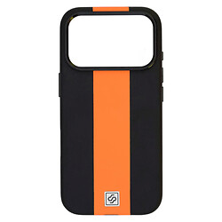 Чехол (накладка) Apple iPhone 17 Pro Max, Rally, MagSafe, Black-Orange, Черный